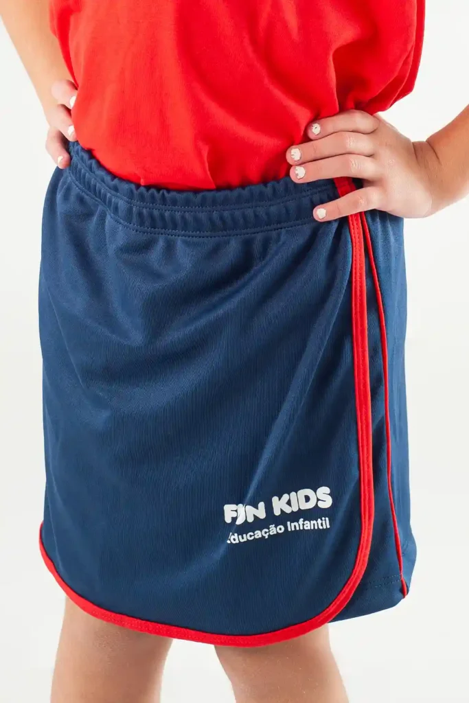 FKEI – Short Saia Escolar Fun Kids Educação Infantil