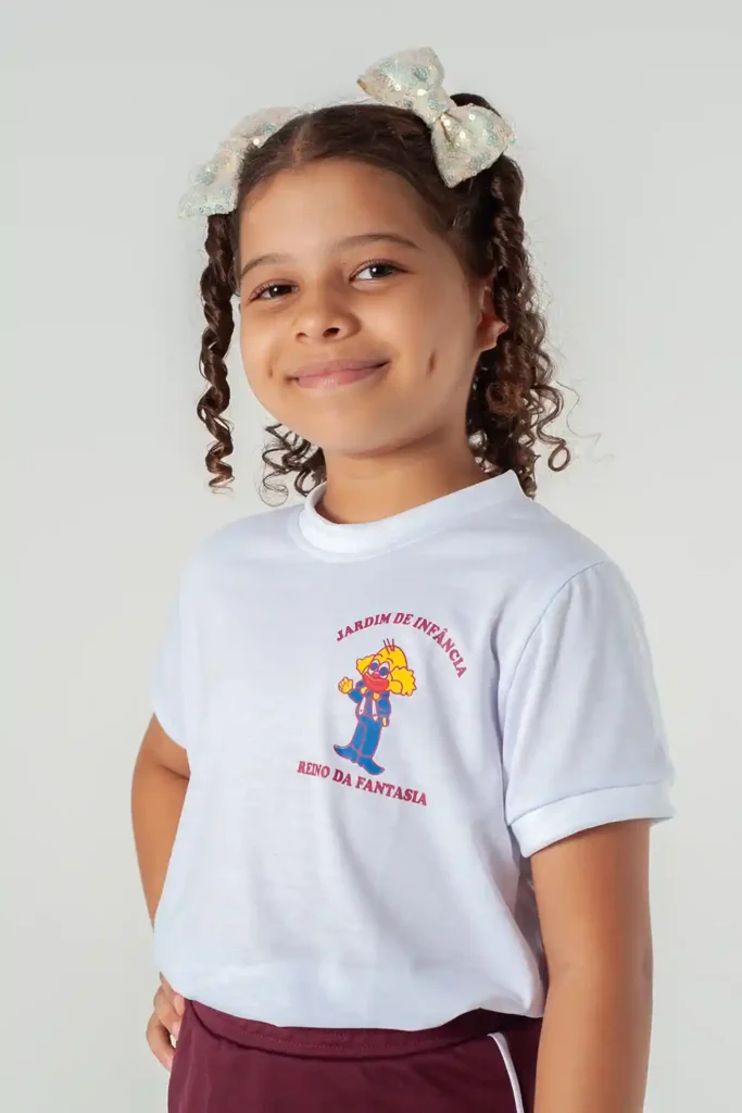 JIRF – Camisa com Manga Escolar Reino da Fantasia