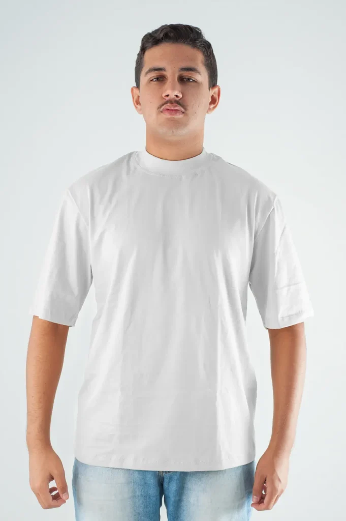 Camiseta Oversized em Algodão 30.1