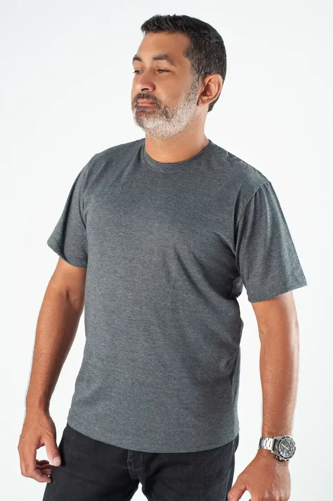 Camiseta Básica Lisa PA Estonada Preto